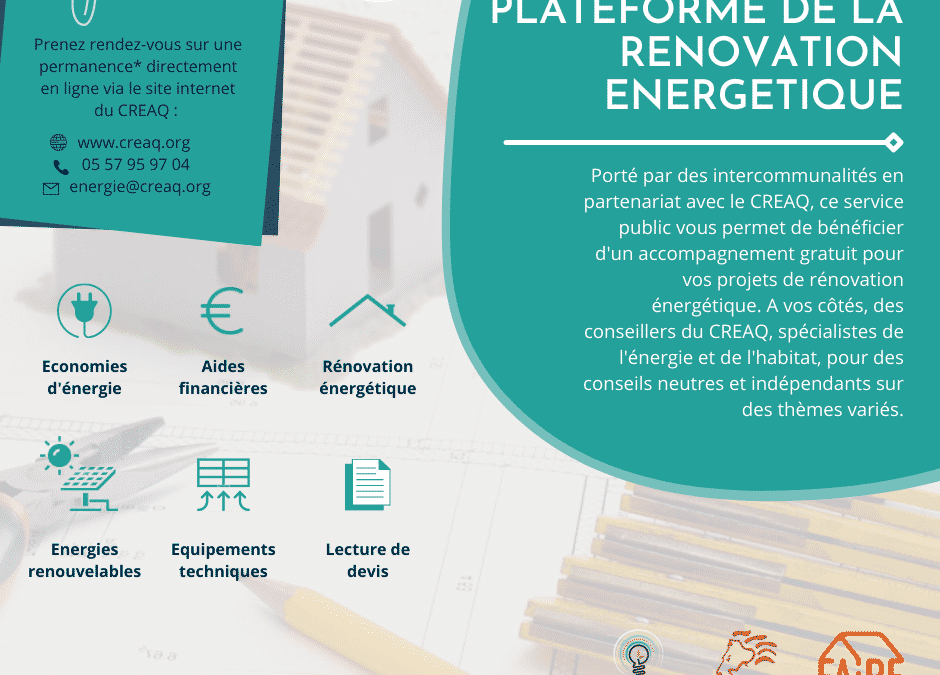 Plateforme Territoriale de la Rénovation Energétique (PTRE)