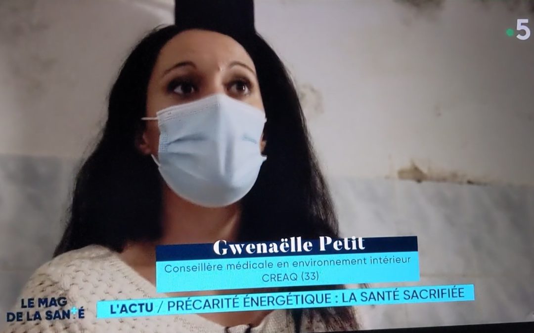 Reportage France 5 TV : la précarité énergétique et son impact sur la santé