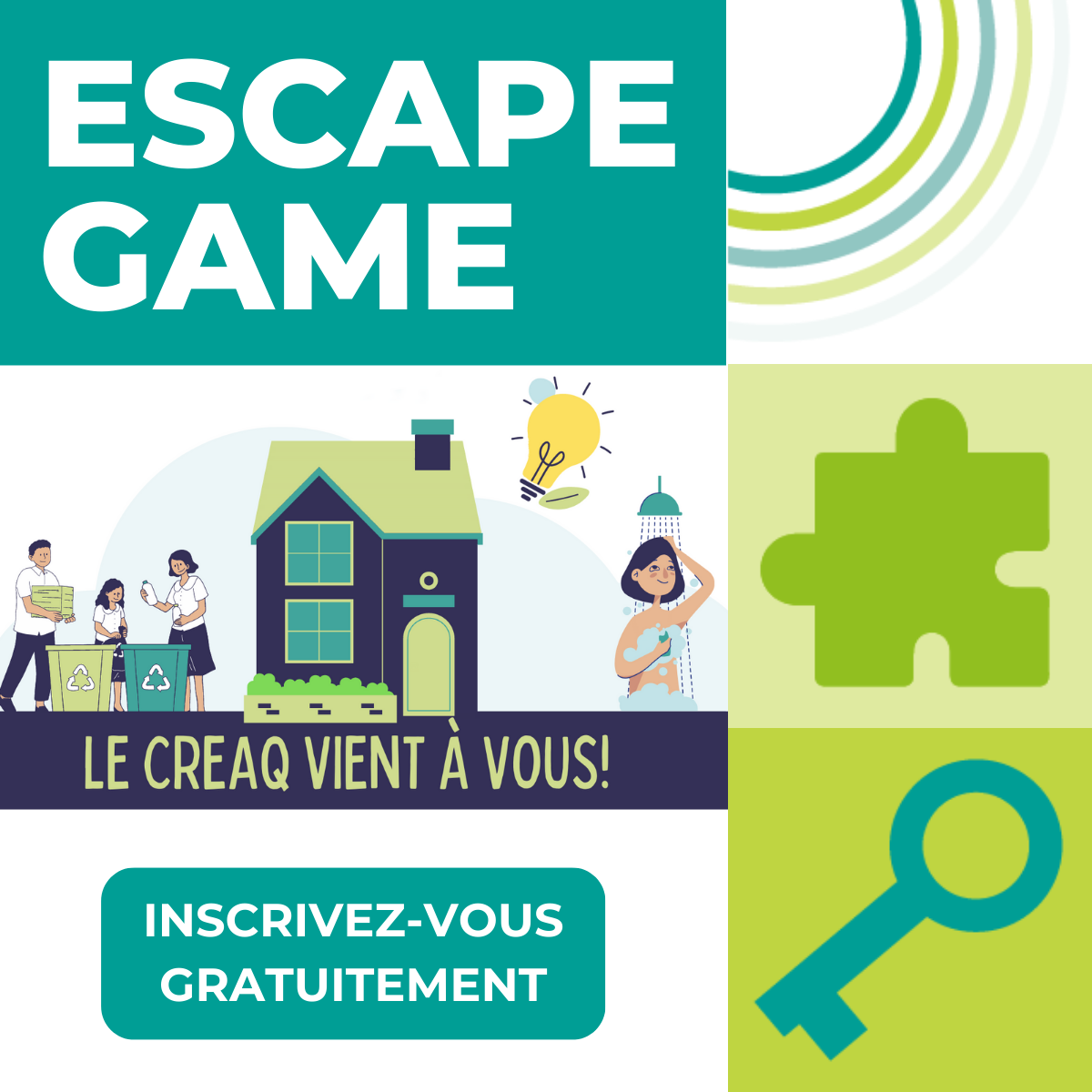 L’escape game du CREAQ