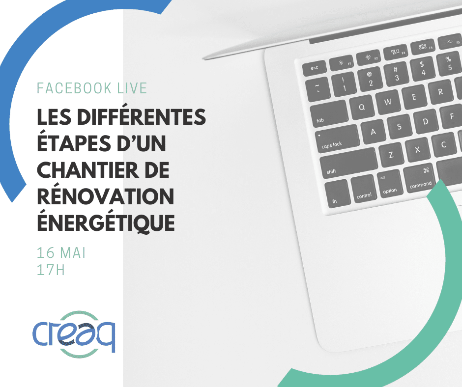 Facebook live : les différentes étapes d'un chantier de rénovation énergétique