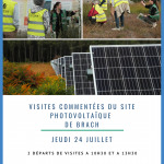 Visite guidée site photovoltaïque
