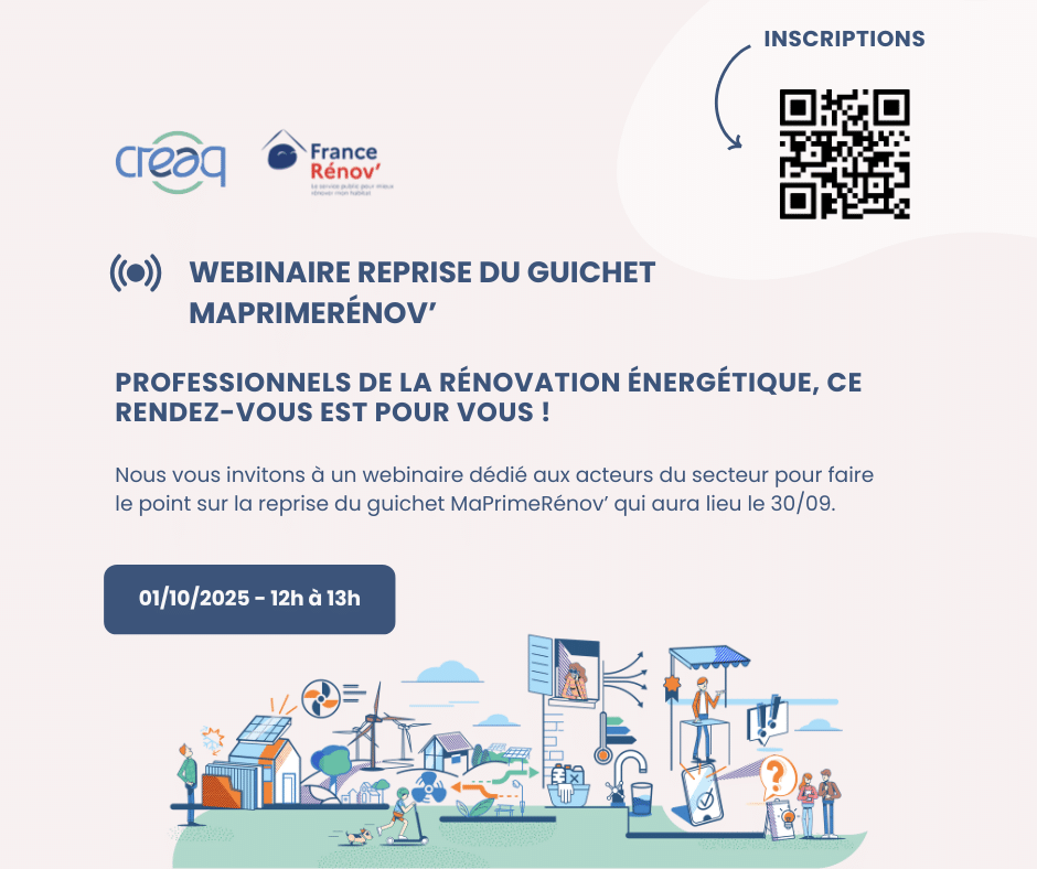 Webinaire reprise du guichet MaPrimeRénov’