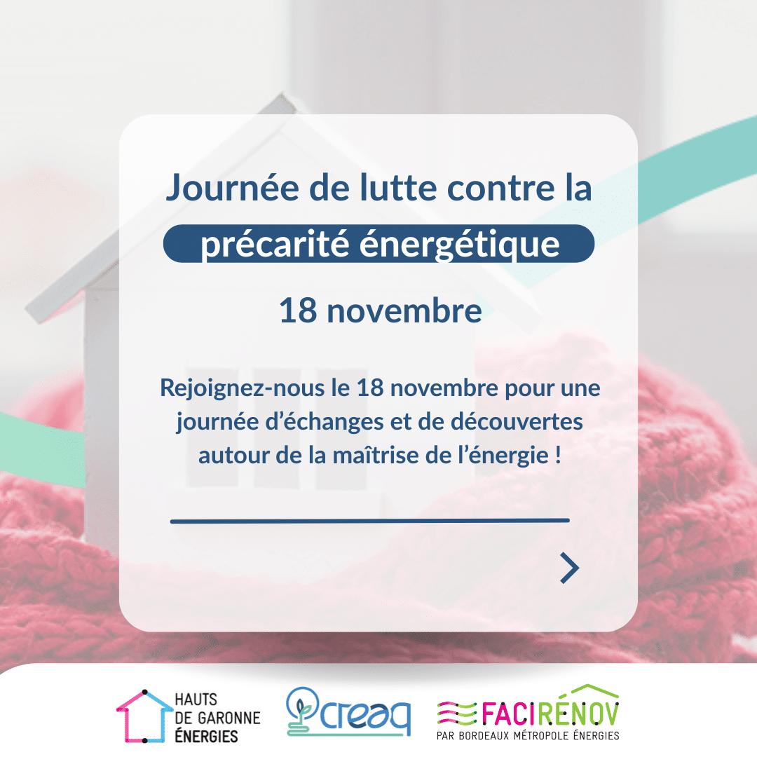 Journée de la lutte contre la précarité énergétique – 18 novembre 2025