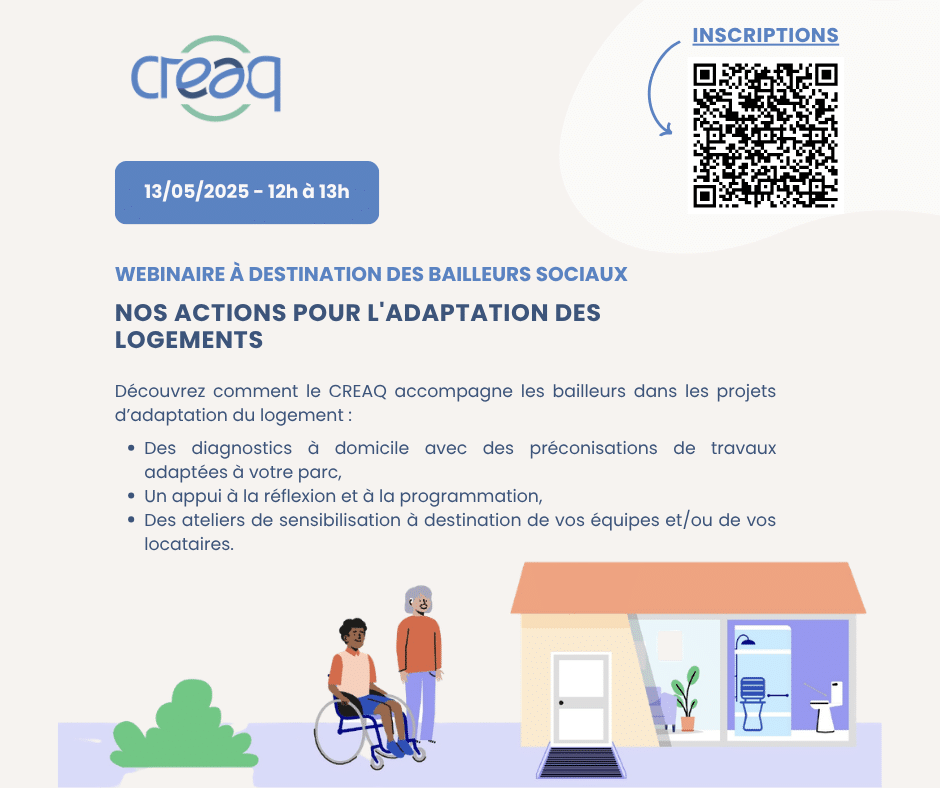 Nos actions pour l'adaptation des logements : webinaire à destination des bailleurs sociaux