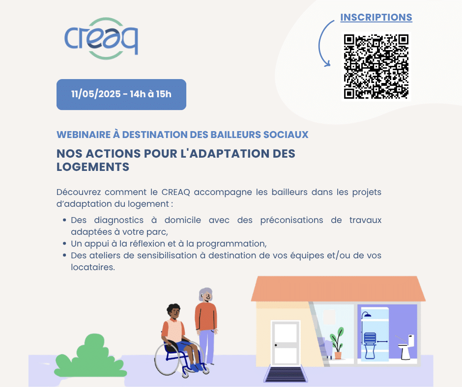 Nos actions pour l'adaptation des logements : webinaire à destination des bailleurs sociaux